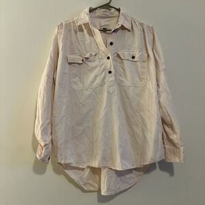 Universal Thread Cream Button Down Shirt
